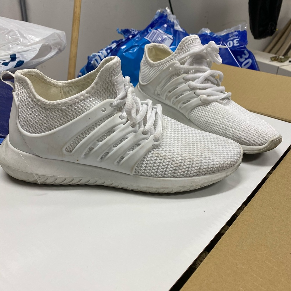 White sneakers